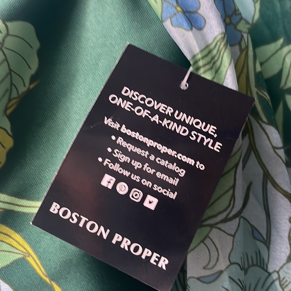 Organza Puff-Sleeve Embellished Shift Dress Multi size 8 - Picture 6 of 6